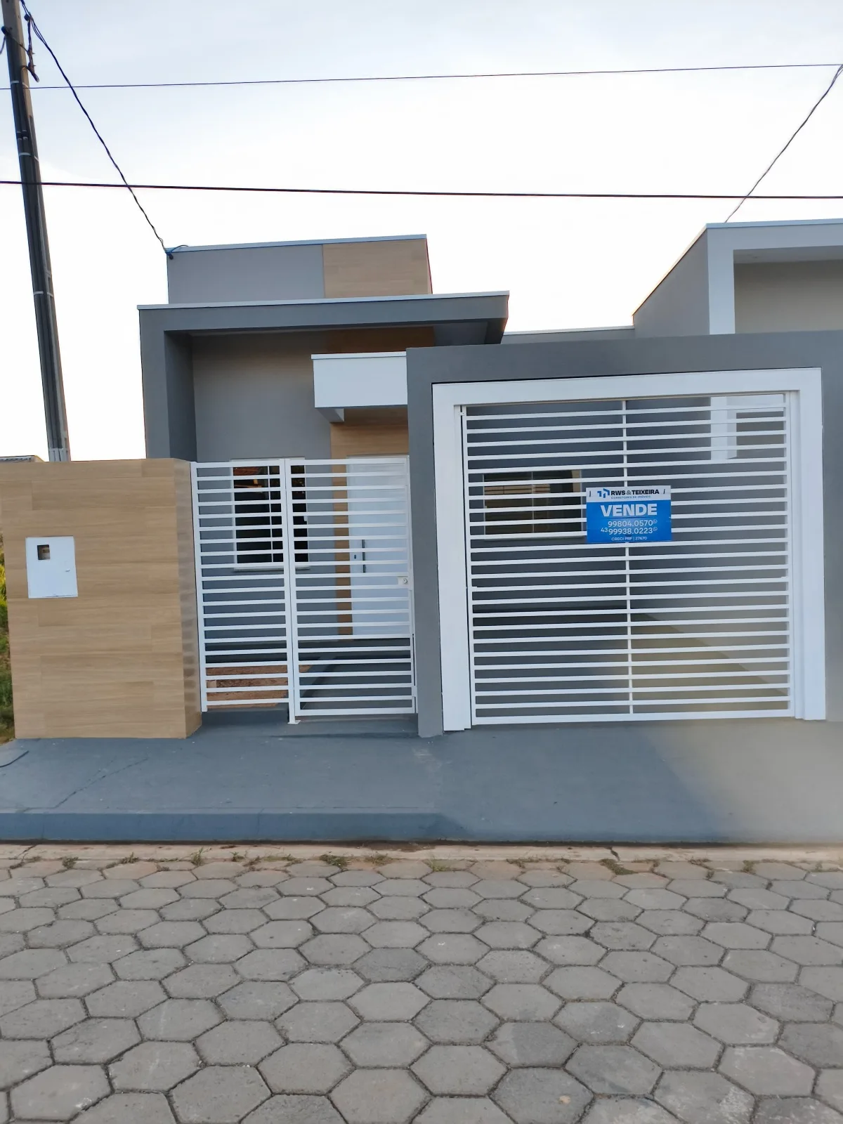 CASA NOVA COM 2 QUARTOS 